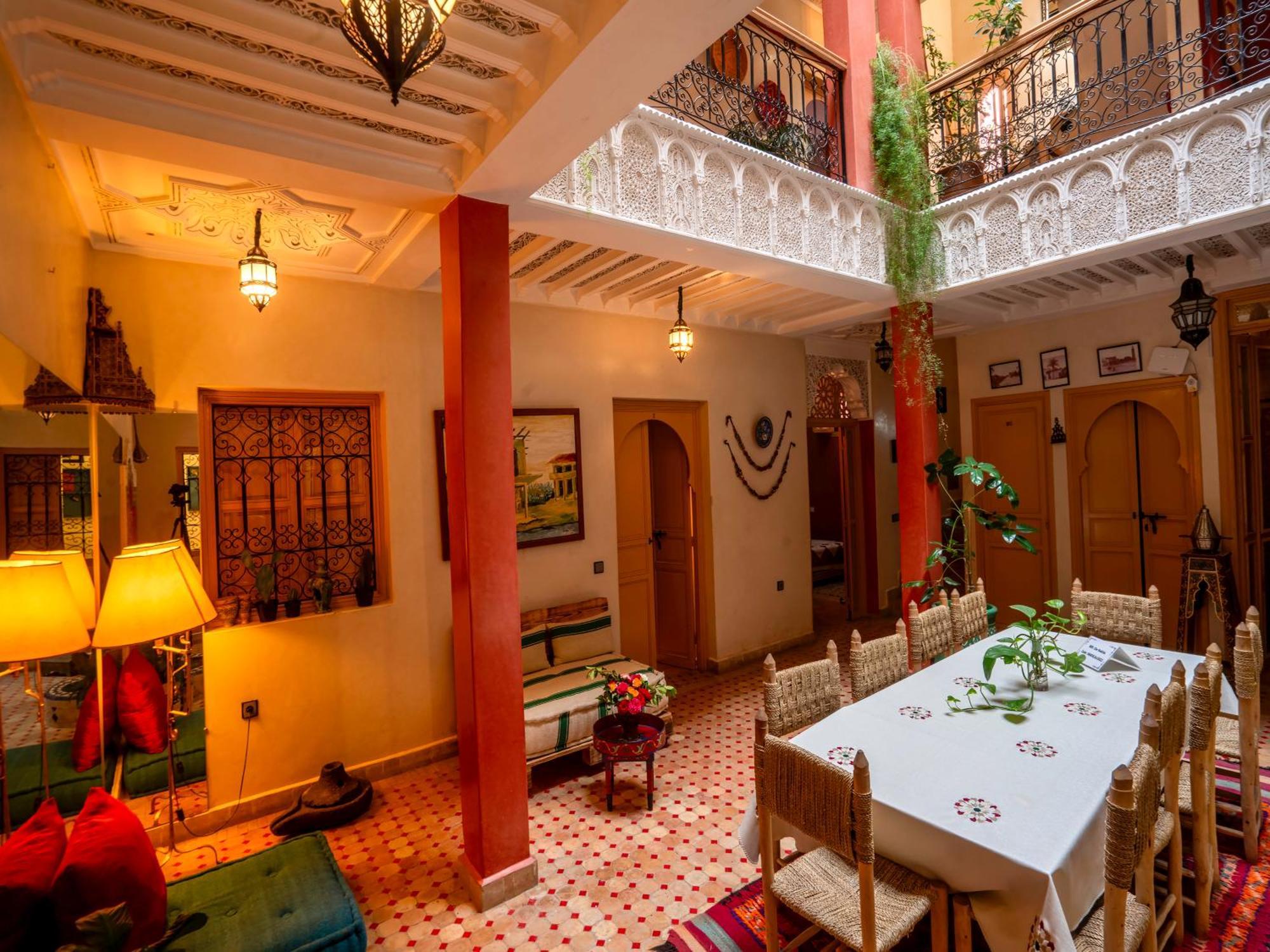 Riad Dar Ennakhla Marrakesh Buitenkant foto