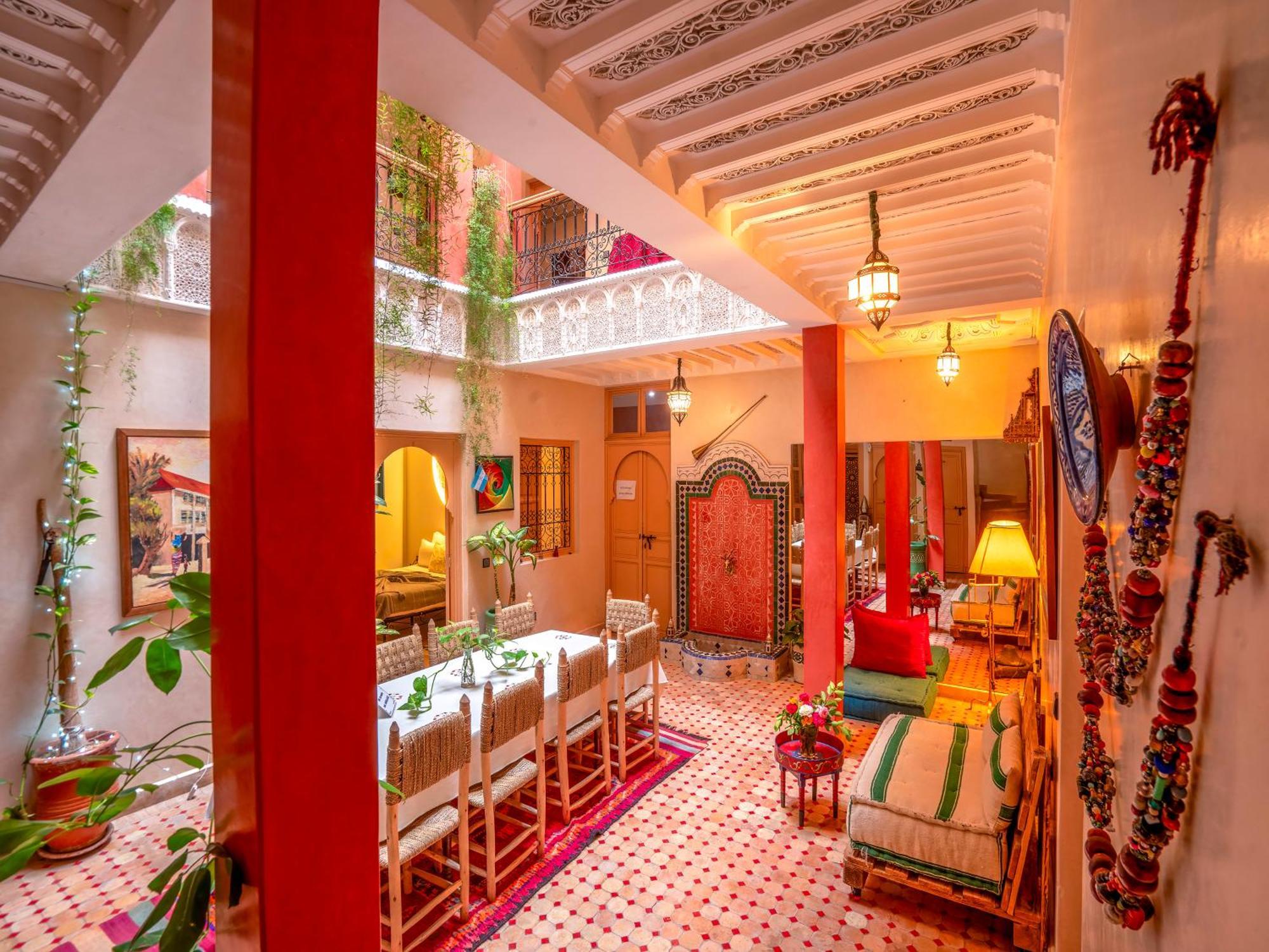 Riad Dar Ennakhla Marrakesh Buitenkant foto
