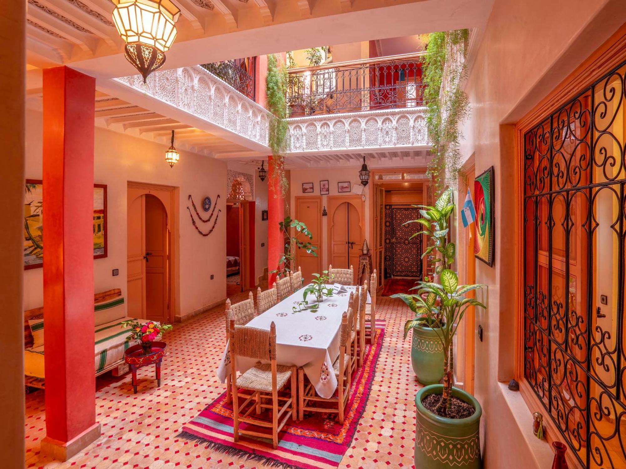 Riad Dar Ennakhla Marrakesh Buitenkant foto