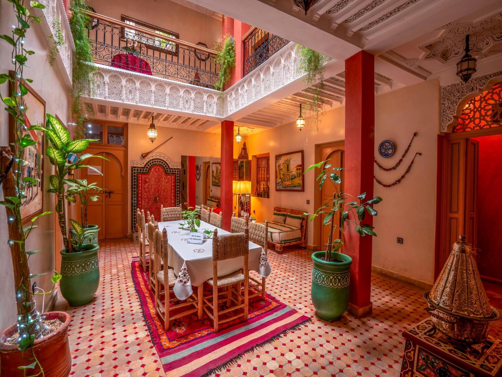 Riad Dar Ennakhla Marrakesh Buitenkant foto