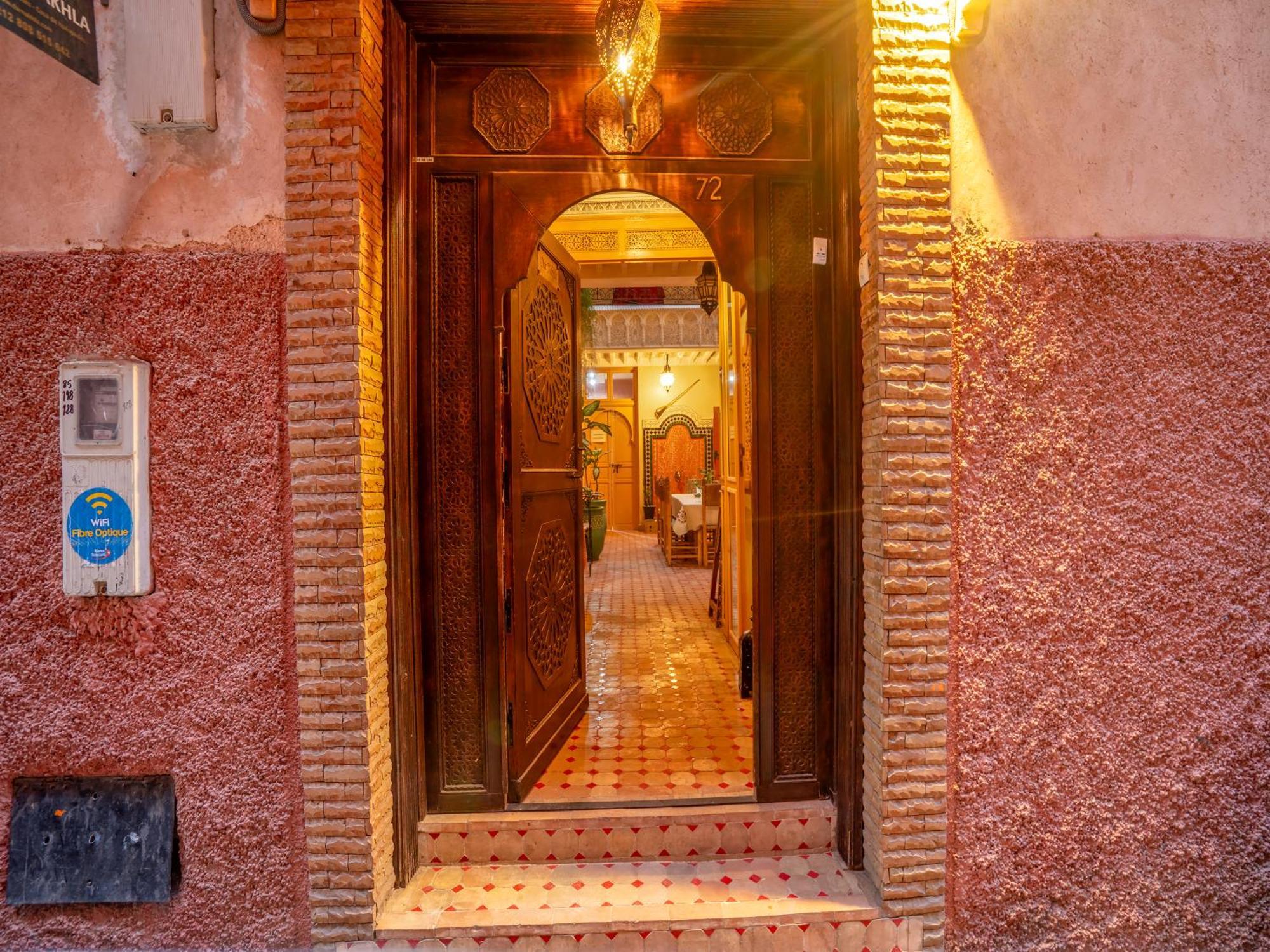 Riad Dar Ennakhla Marrakesh Buitenkant foto