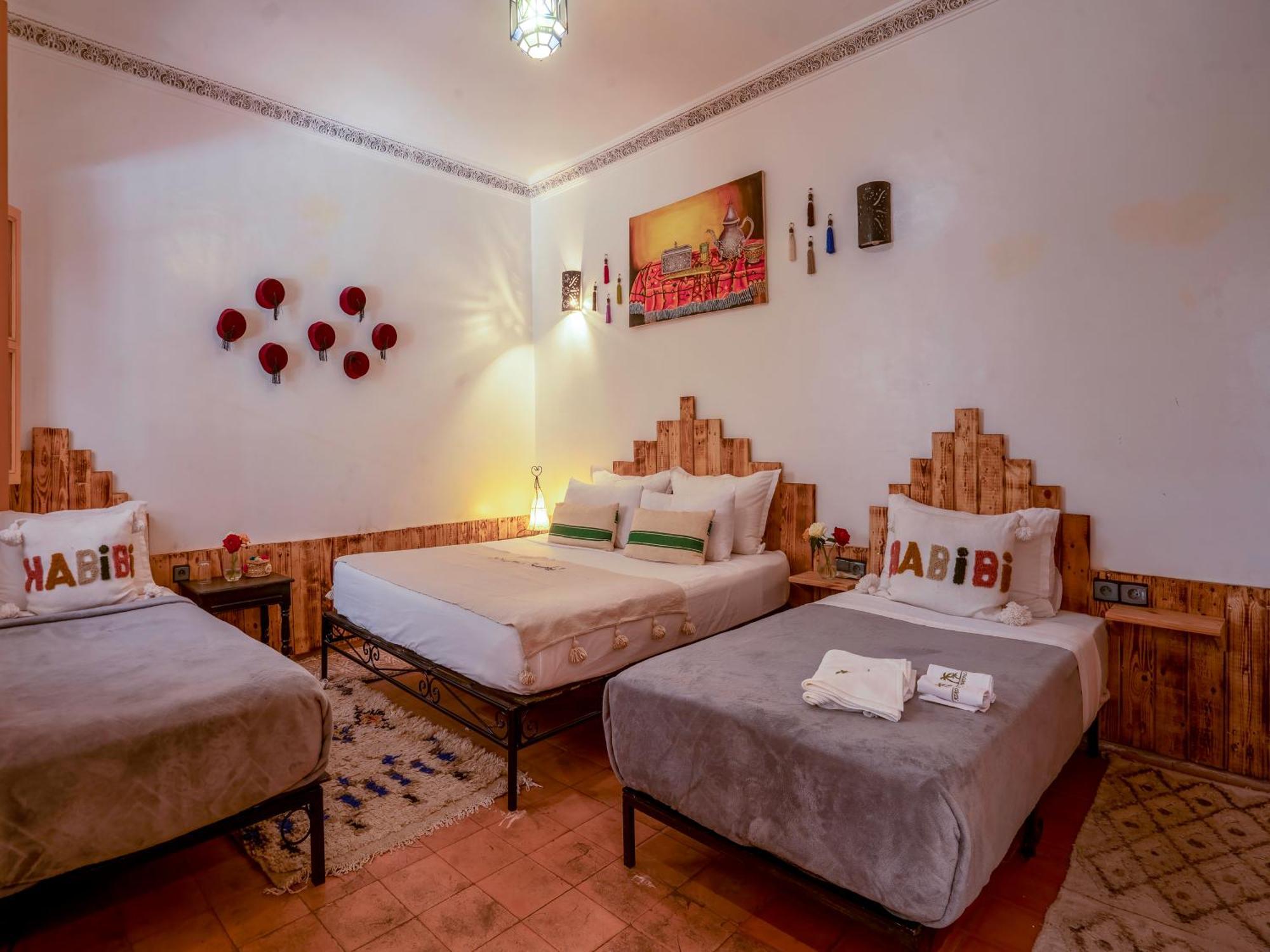 Riad Dar Ennakhla Marrakesh Buitenkant foto
