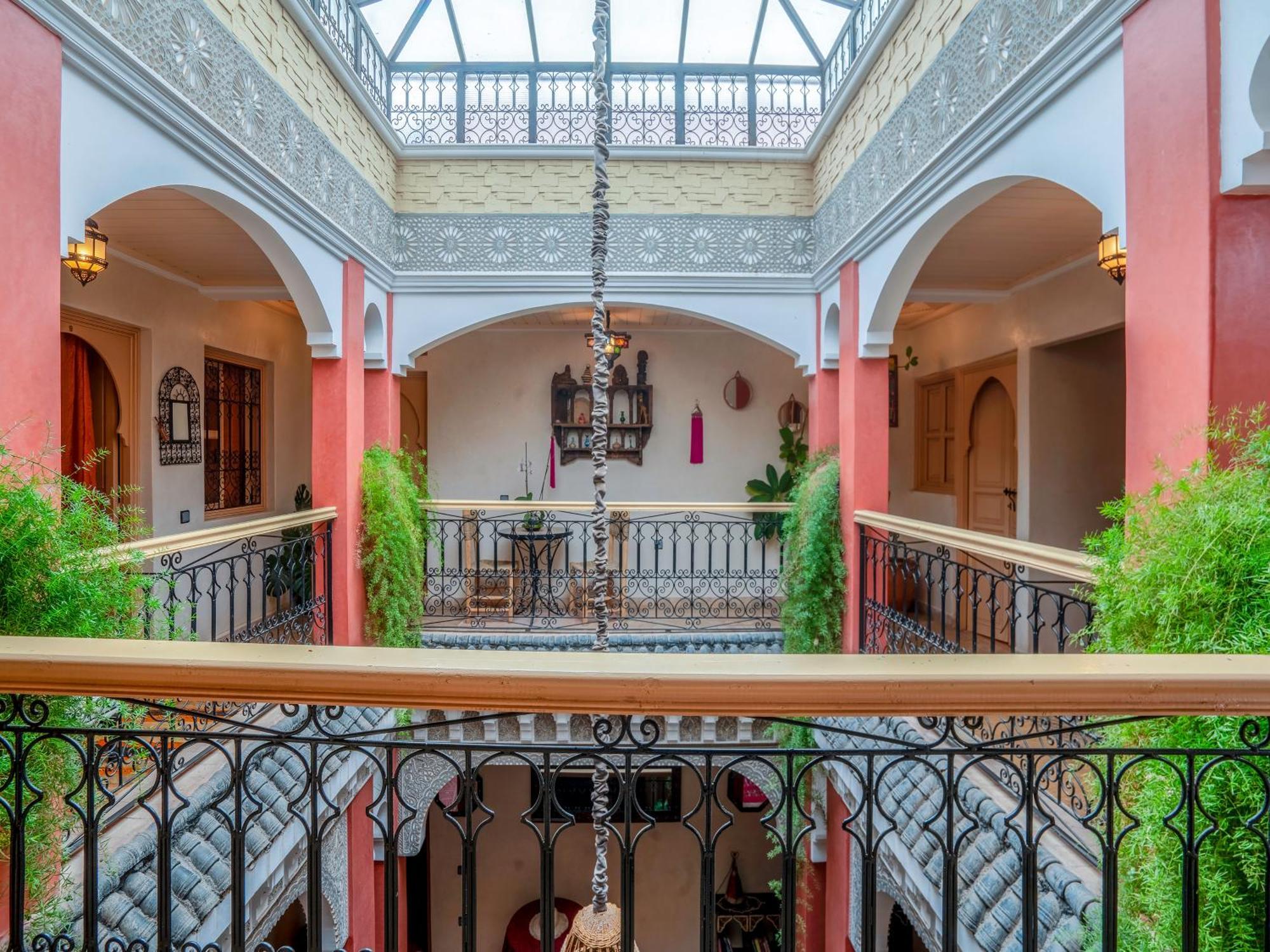 Riad Dar Ennakhla Marrakesh Buitenkant foto