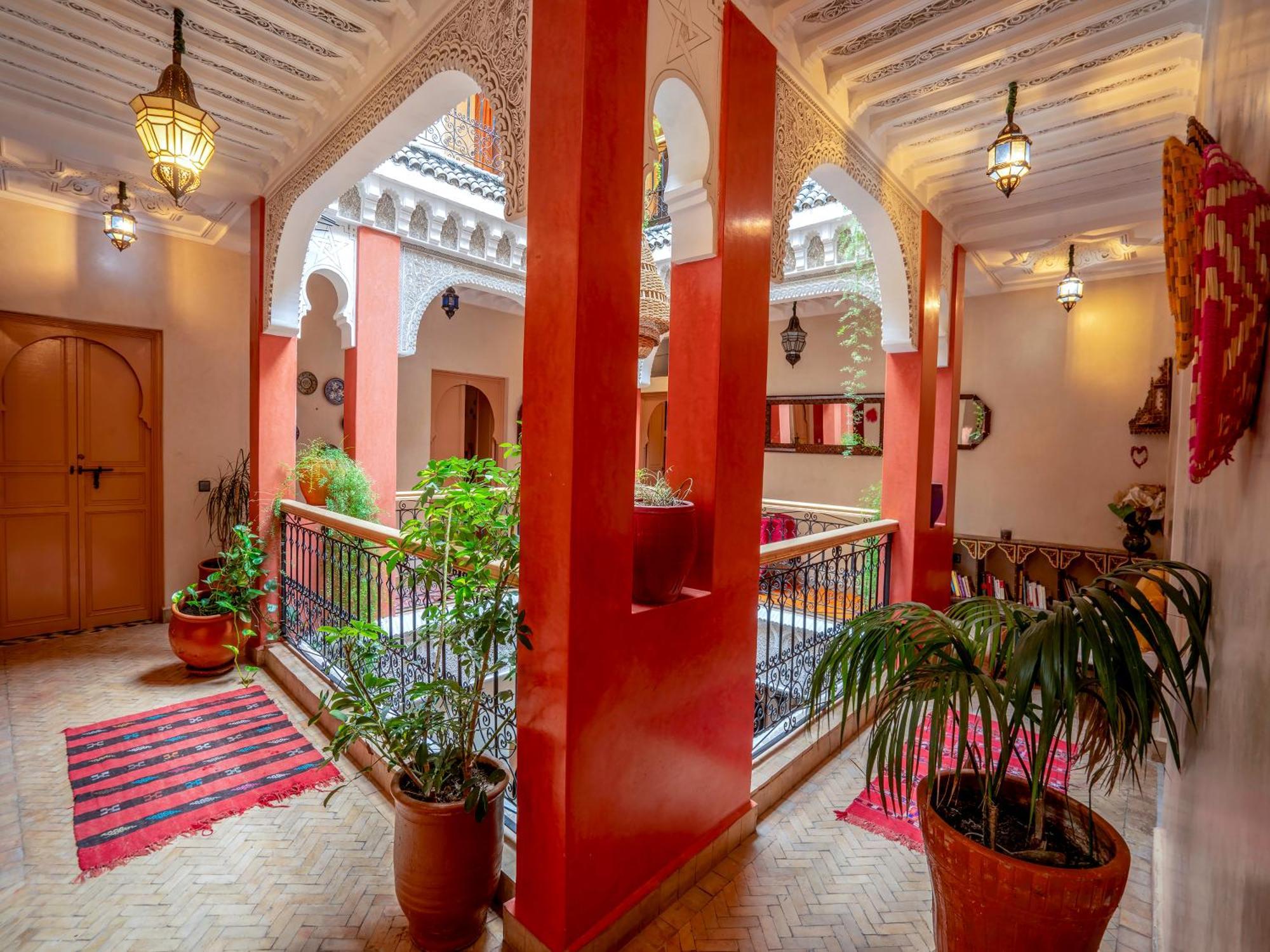 Riad Dar Ennakhla Marrakesh Buitenkant foto