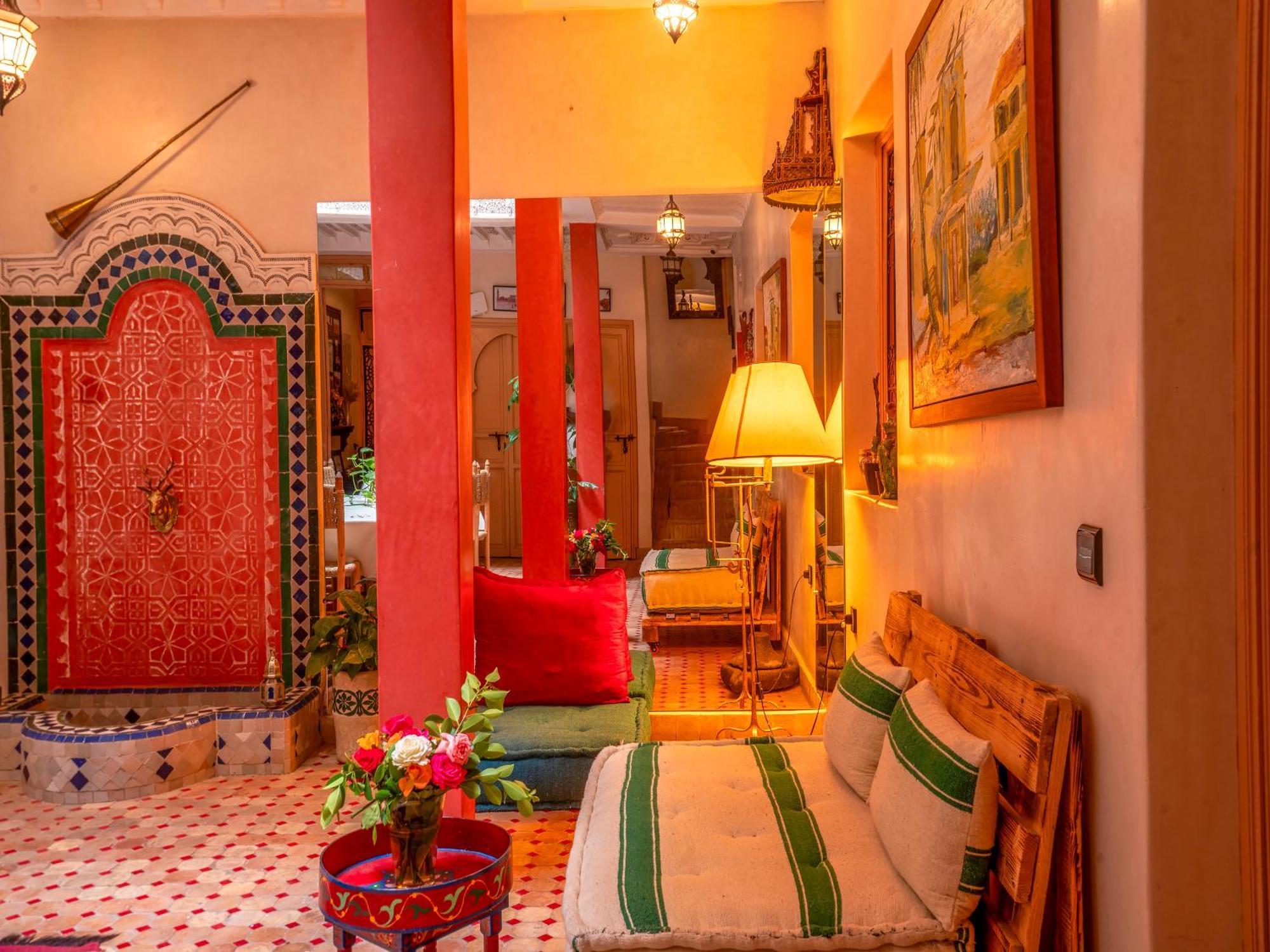 Riad Dar Ennakhla Marrakesh Buitenkant foto