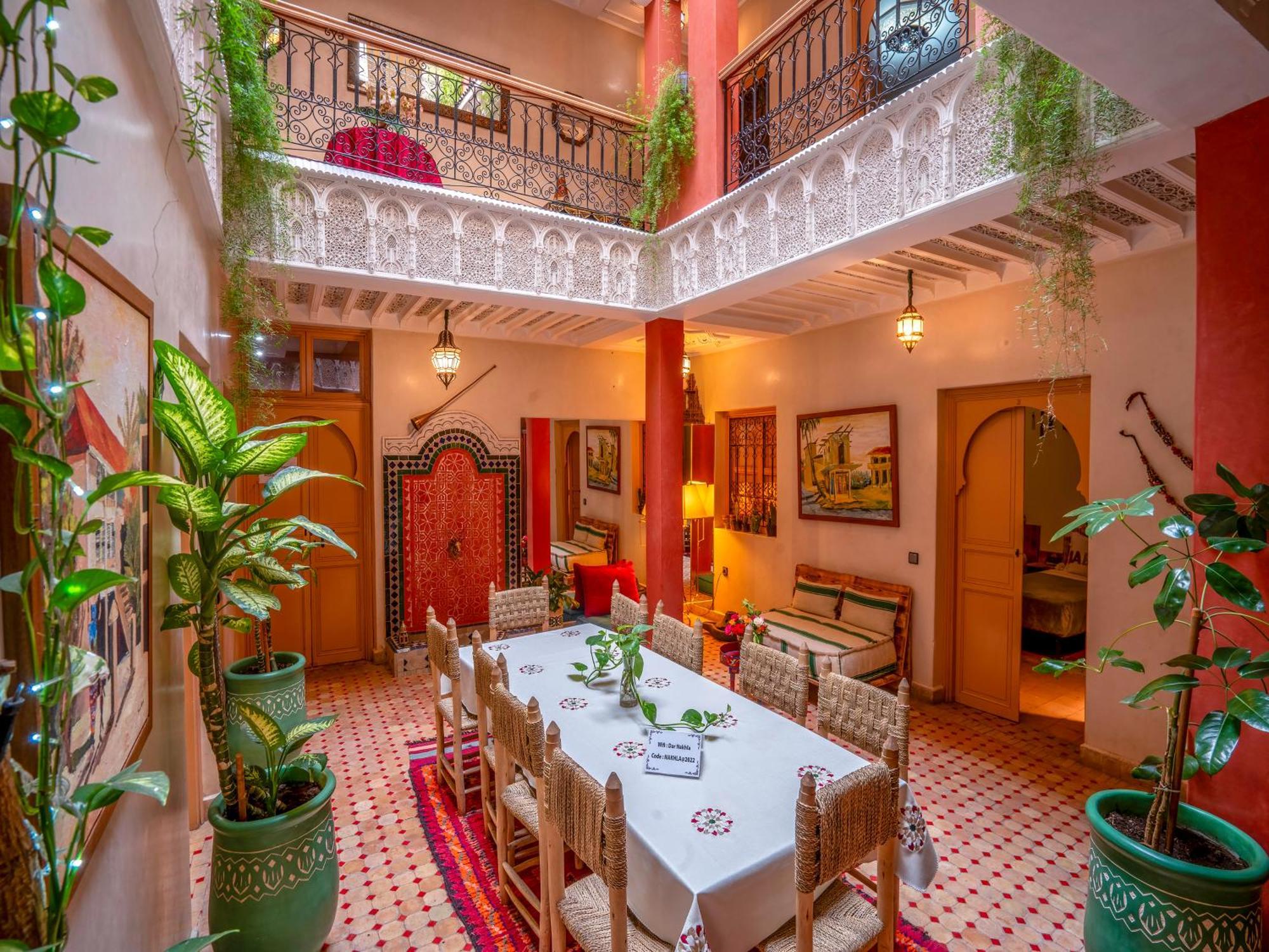 Riad Dar Ennakhla Marrakesh Buitenkant foto