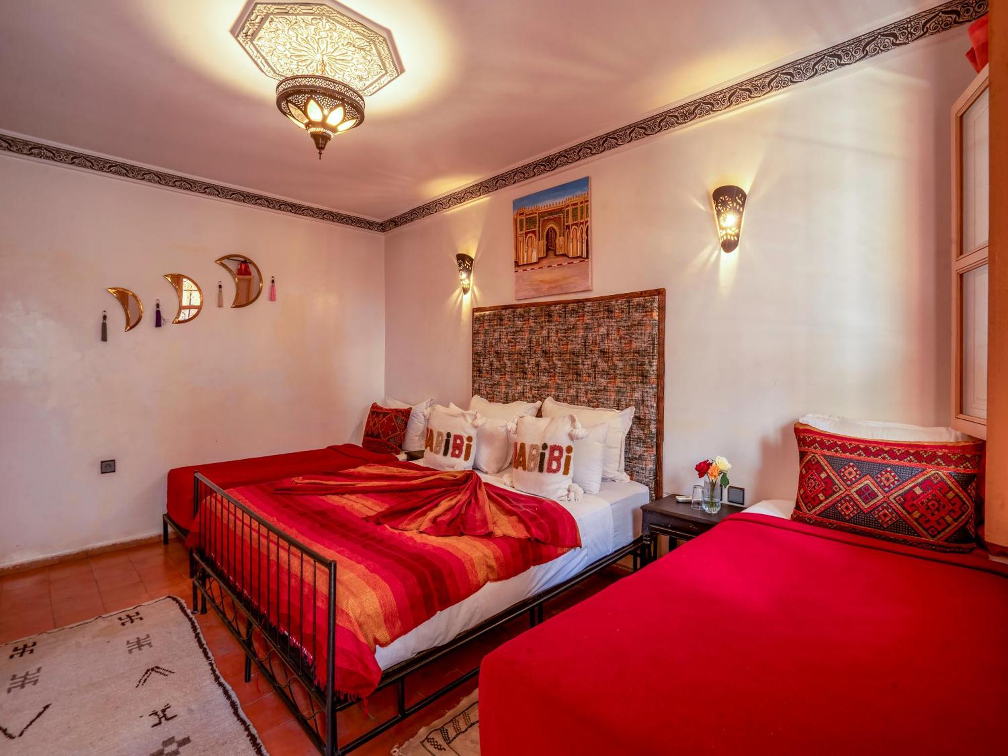 Riad Dar Ennakhla Marrakesh Buitenkant foto