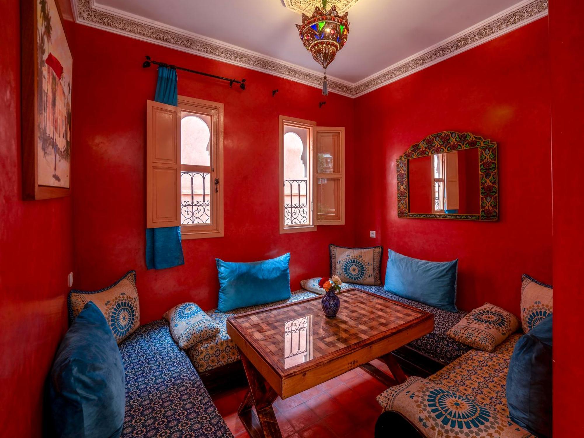 Riad Dar Ennakhla Marrakesh Buitenkant foto
