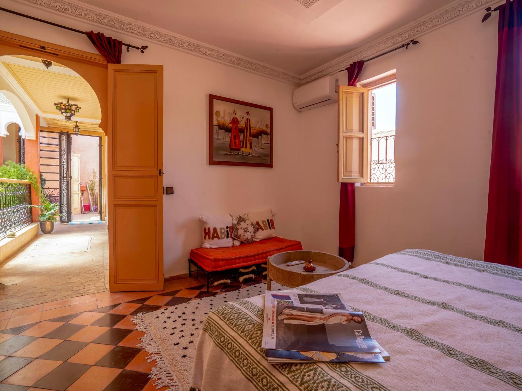 Riad Dar Ennakhla Marrakesh Buitenkant foto