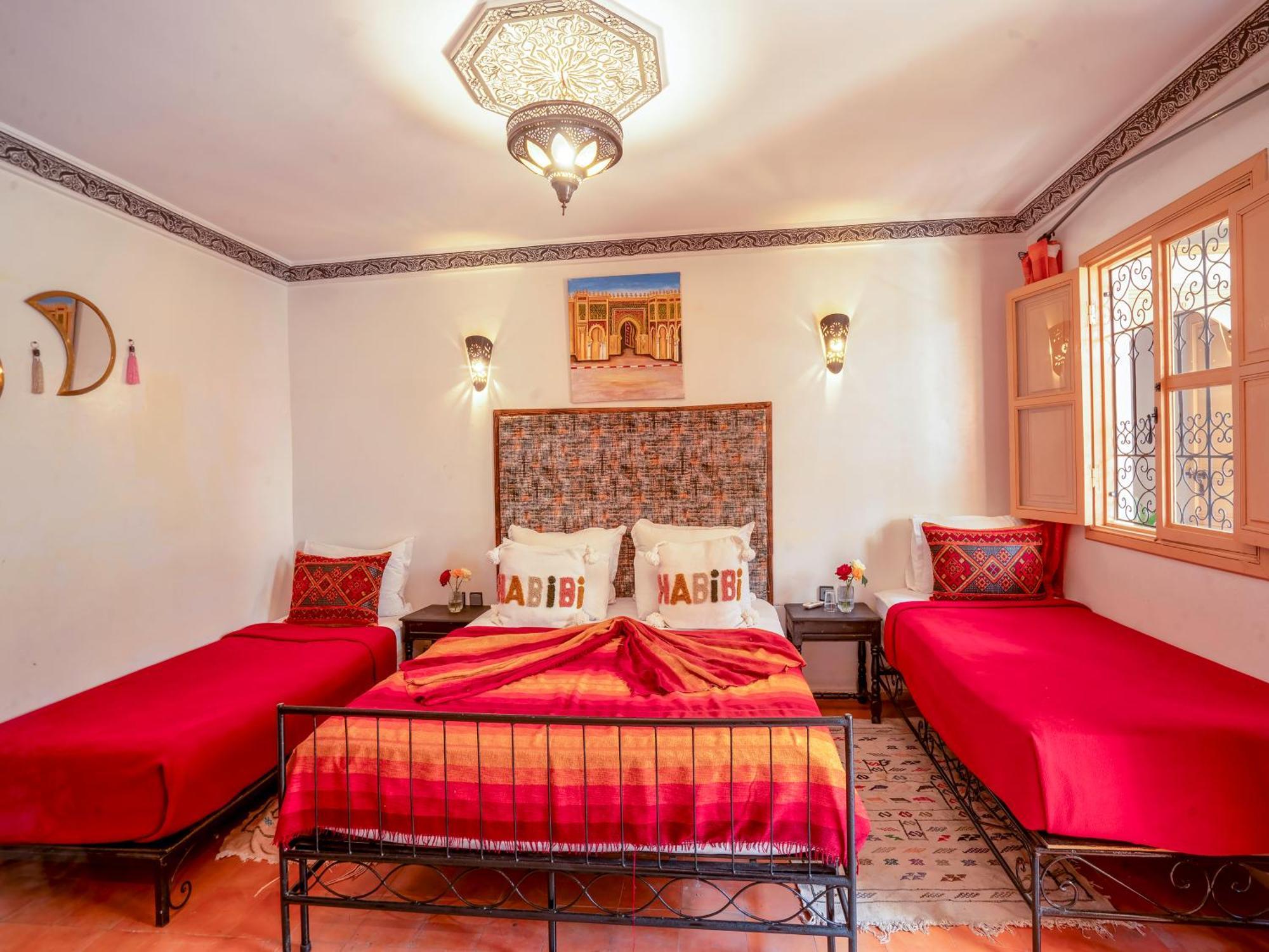 Riad Dar Ennakhla Marrakesh Buitenkant foto