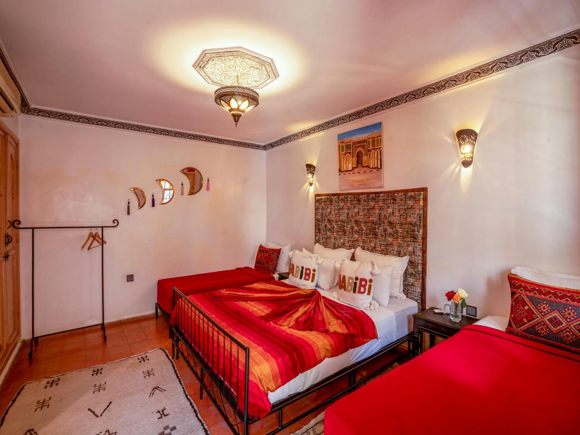 Riad Dar Ennakhla Marrakesh Buitenkant foto