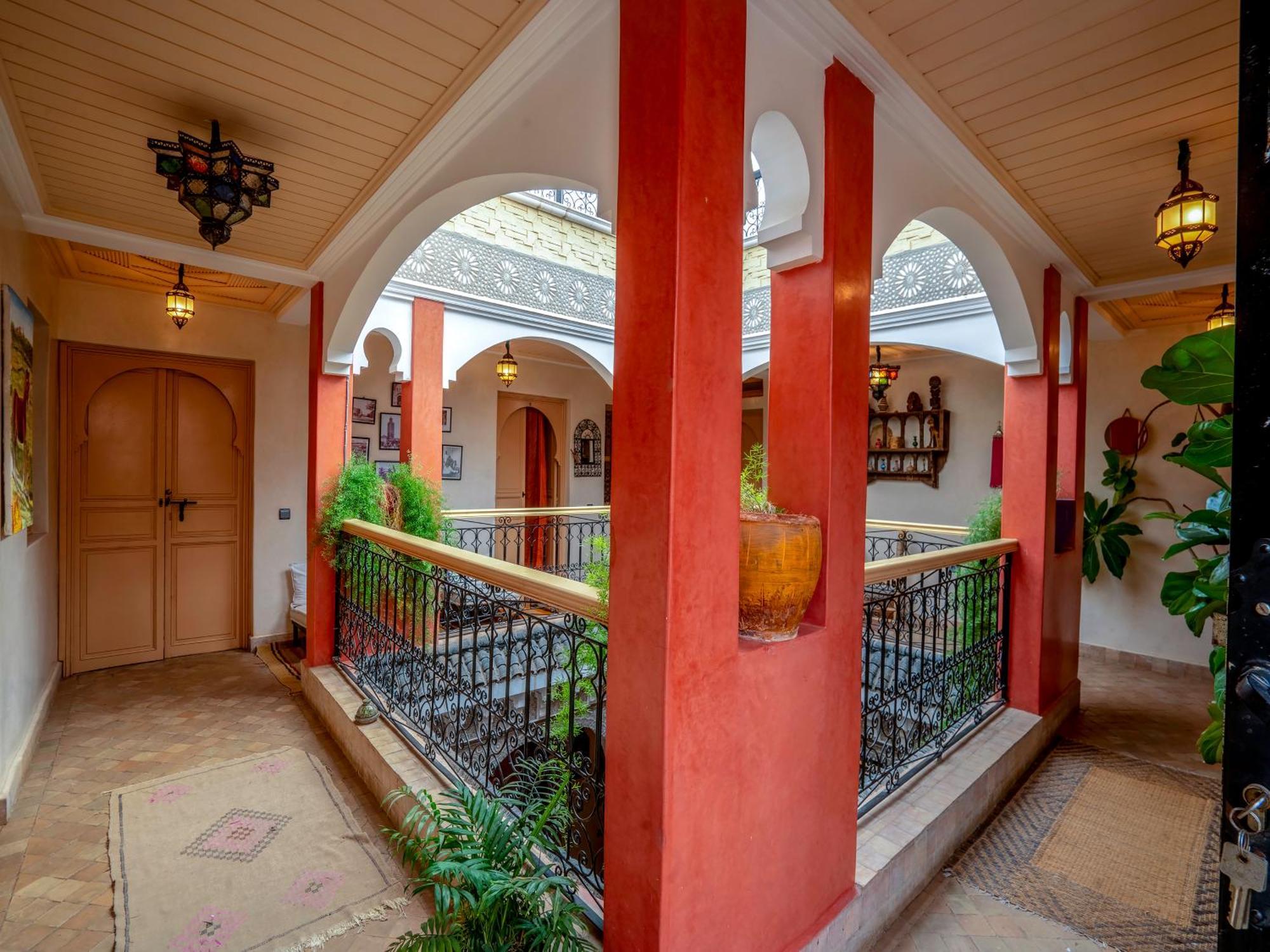 Riad Dar Ennakhla Marrakesh Buitenkant foto
