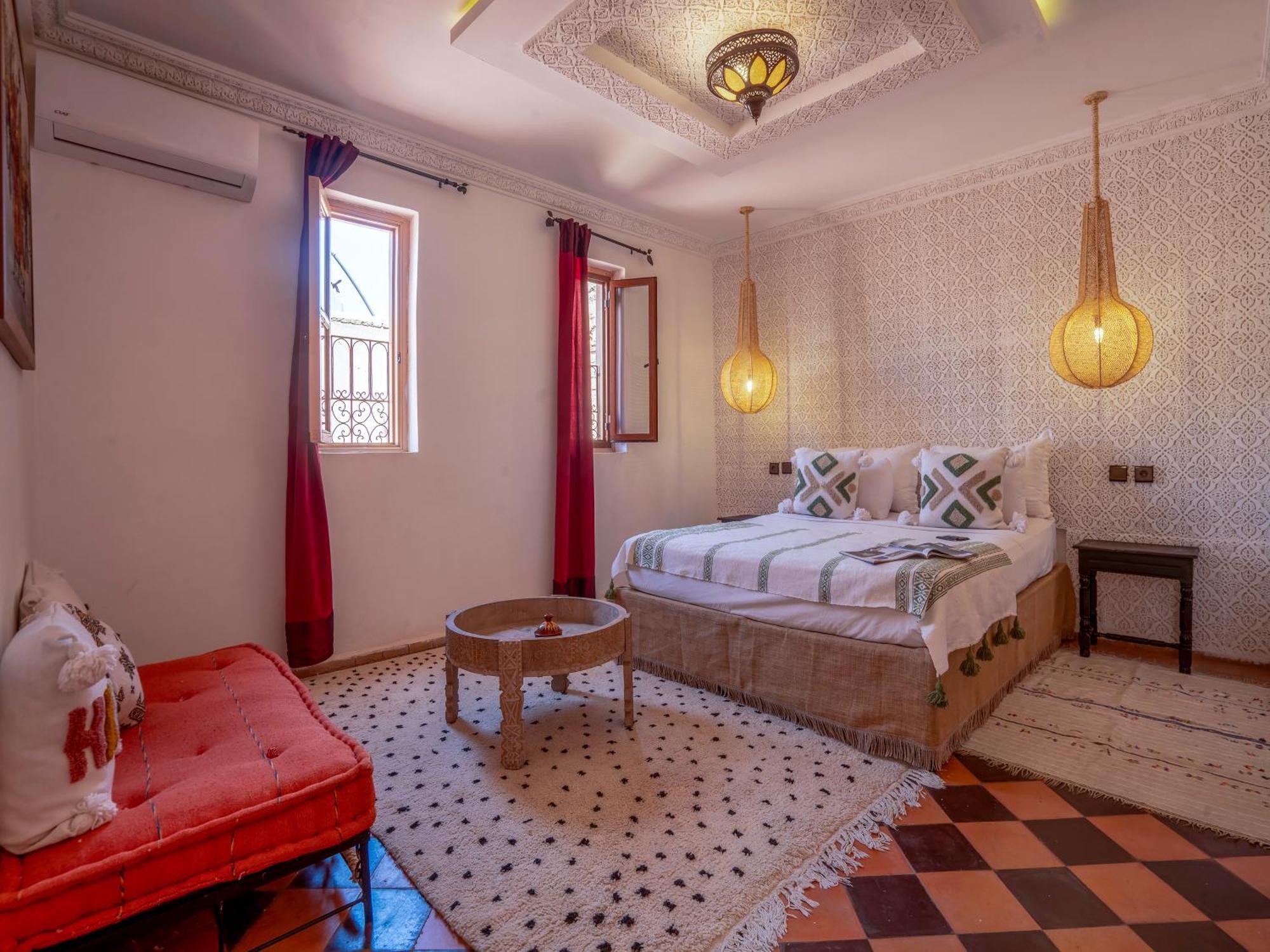 Riad Dar Ennakhla Marrakesh Buitenkant foto
