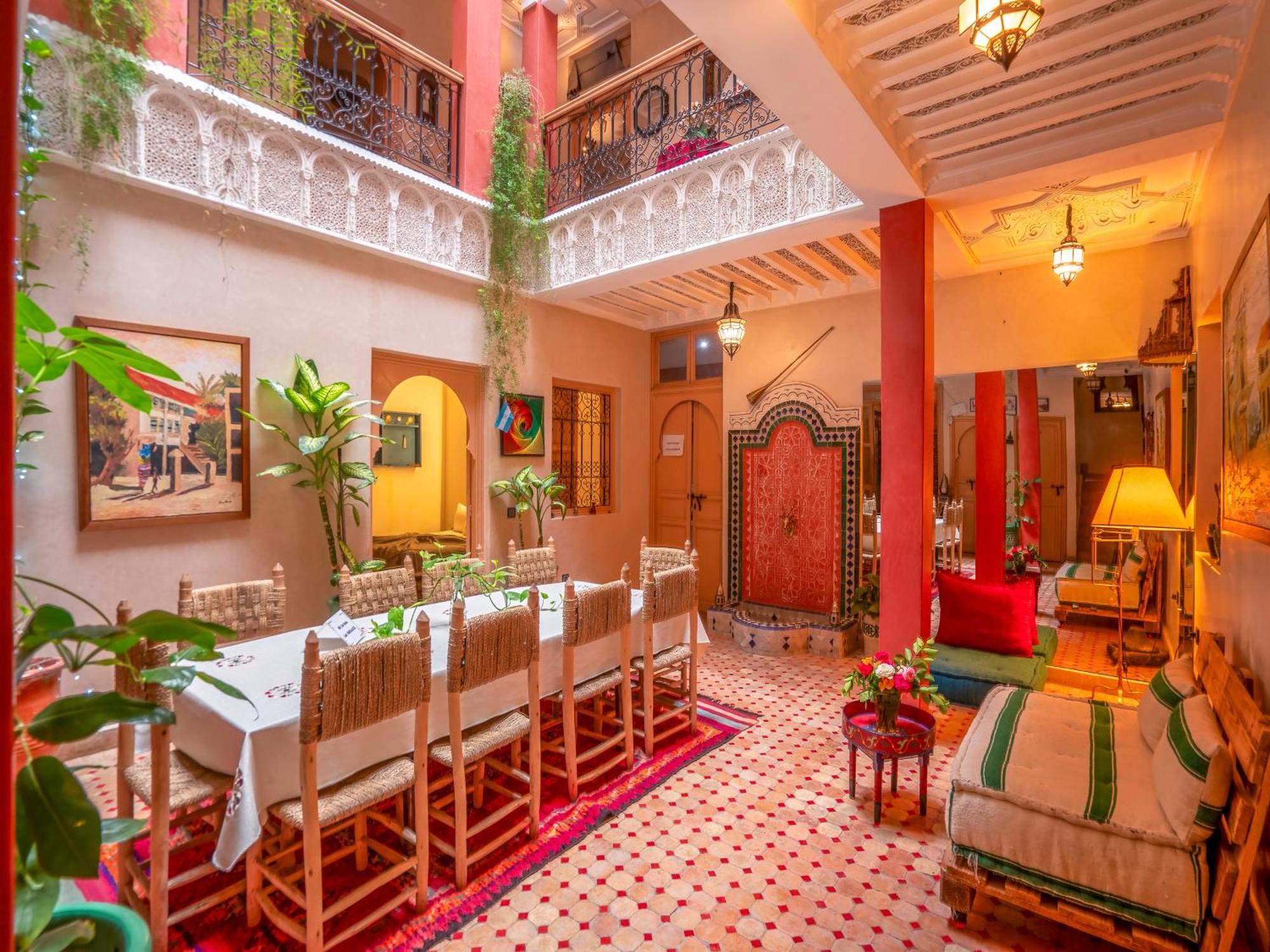 Riad Dar Ennakhla Marrakesh Buitenkant foto